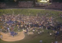 1982 ALCS Game 5: Brewers radio call of final out