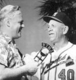 radio-1954-bob-heiss-braves-manager-charlie-grimm